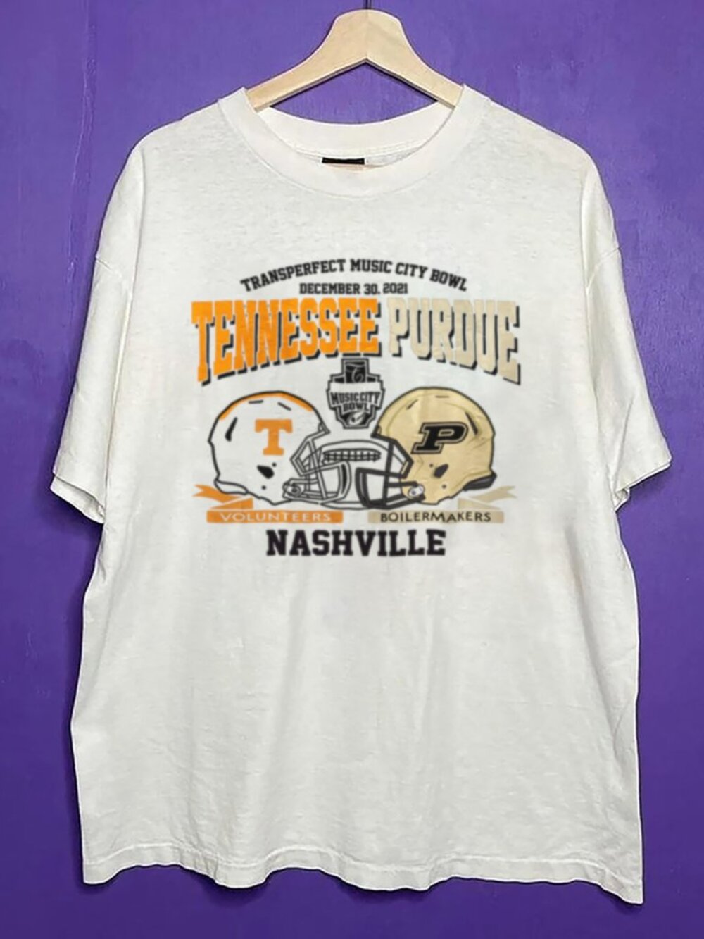 Tennessee Volunteers VS Purdue Boilermakers Fan Shirt, NCAA Football Shirt Tee